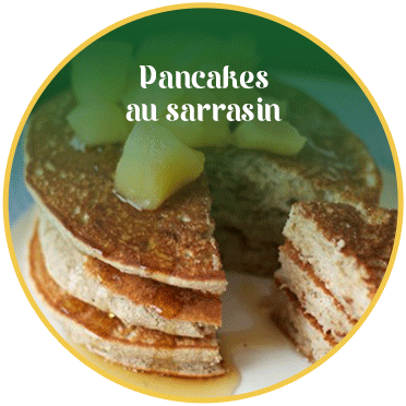 Pancakes au sarrasin 