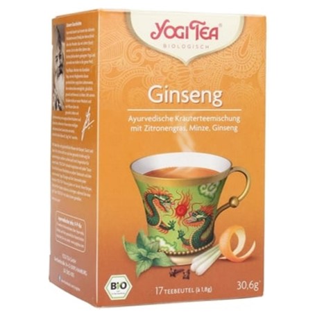 Yogi Tea ginseng - 17 sachets - Bio