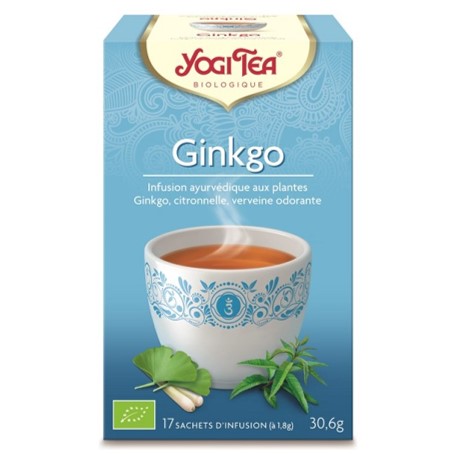 Yogi Tea Ginkgo - 17 sachets - Bio