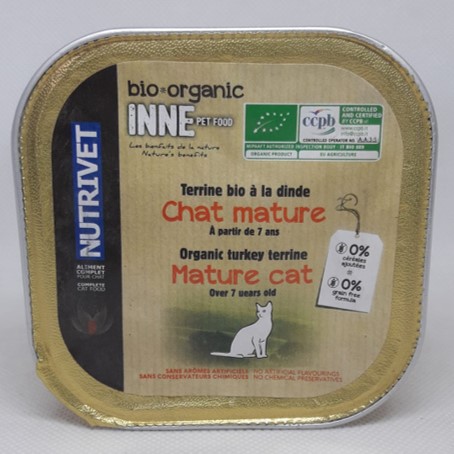 Terrine chat mature BQ - 100g - Bio