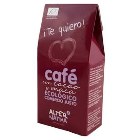 Café moulu au cacao et poudre maca - 125g - bio